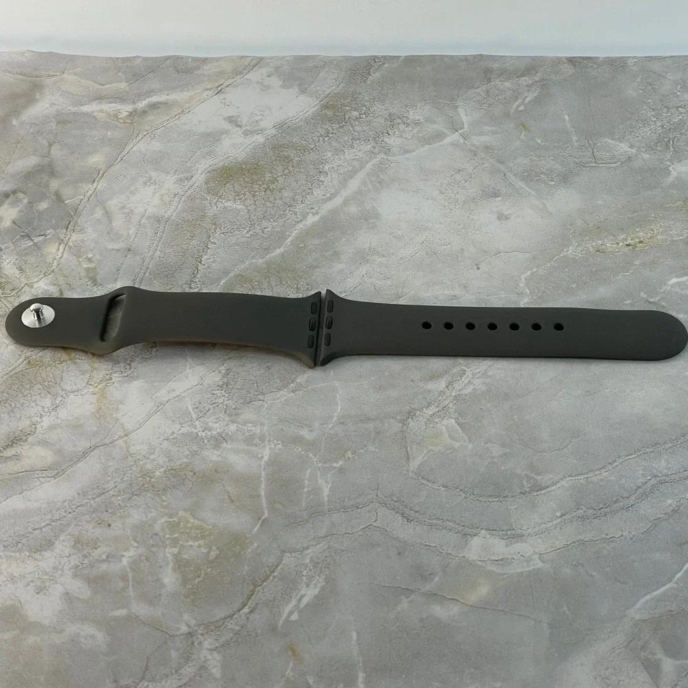 Apple Watch Sport Band 41mm S/M Grey Silicone Strap MKU93AM/A